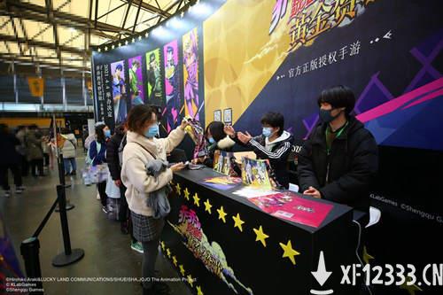 《乔乔的奇妙冒险：黄金赞歌》CP27中国首秀 现场配发官方限定周边